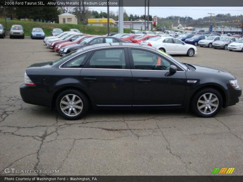 Alloy Grey Metallic / Medium Light Stone 2008 Ford Taurus SEL