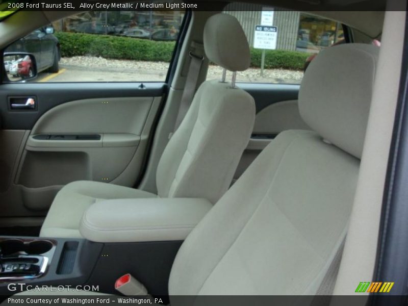 Alloy Grey Metallic / Medium Light Stone 2008 Ford Taurus SEL