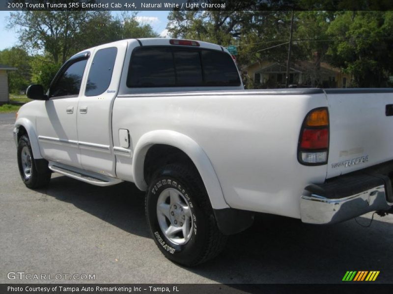 Natural White / Light Charcoal 2000 Toyota Tundra SR5 Extended Cab 4x4