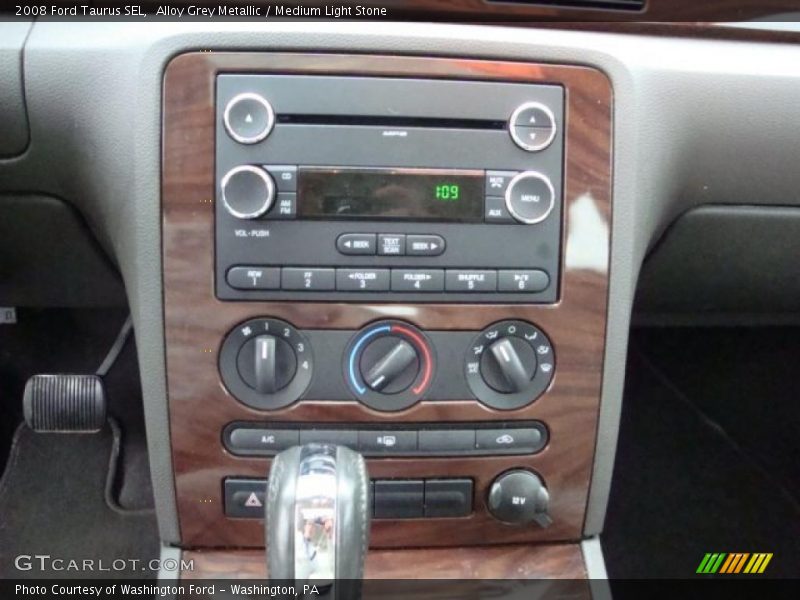 Alloy Grey Metallic / Medium Light Stone 2008 Ford Taurus SEL