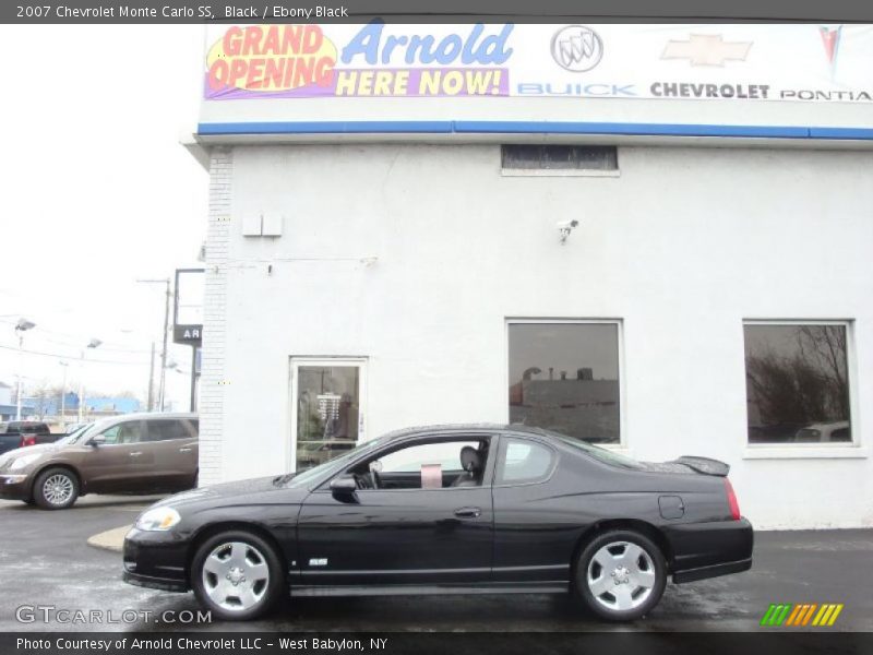 Black / Ebony Black 2007 Chevrolet Monte Carlo SS