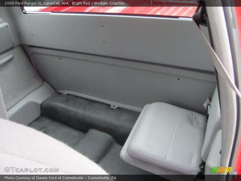 Bright Red / Medium Graphite 2000 Ford Ranger XL SuperCab 4x4