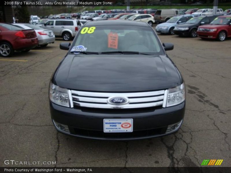 Alloy Grey Metallic / Medium Light Stone 2008 Ford Taurus SEL