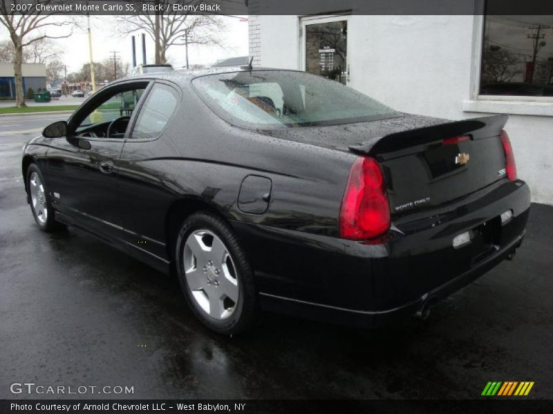 Black / Ebony Black 2007 Chevrolet Monte Carlo SS