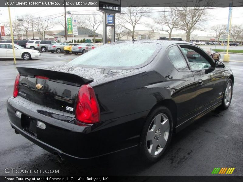 Black / Ebony Black 2007 Chevrolet Monte Carlo SS