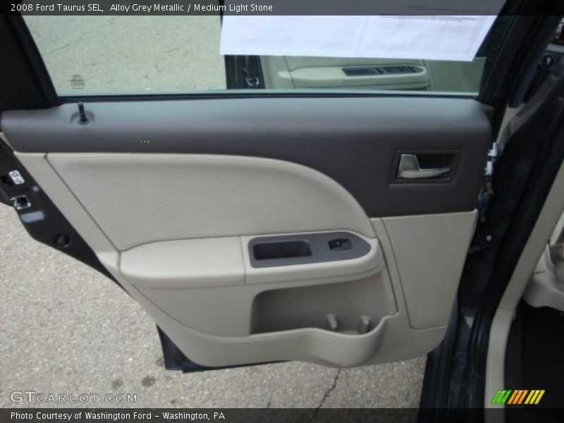 Alloy Grey Metallic / Medium Light Stone 2008 Ford Taurus SEL