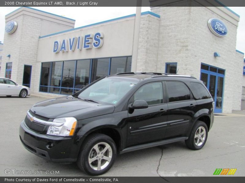 Black / Light Gray 2008 Chevrolet Equinox LT AWD