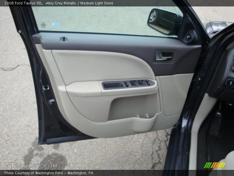 Alloy Grey Metallic / Medium Light Stone 2008 Ford Taurus SEL