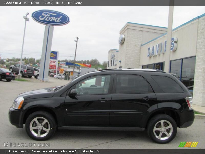 Black / Light Gray 2008 Chevrolet Equinox LT AWD