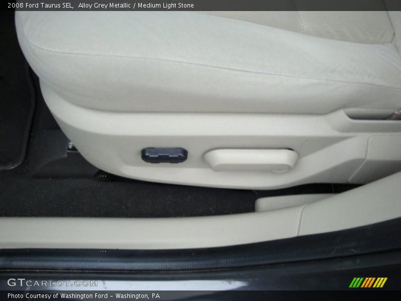 Alloy Grey Metallic / Medium Light Stone 2008 Ford Taurus SEL