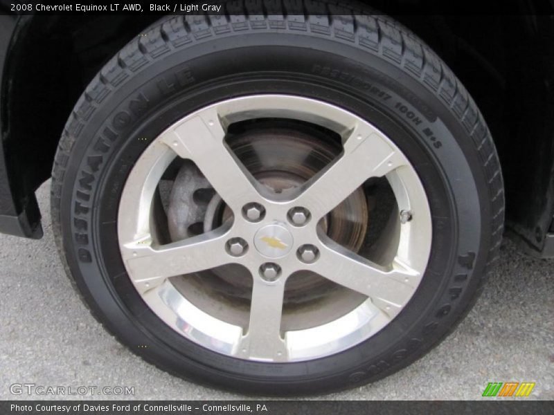 Black / Light Gray 2008 Chevrolet Equinox LT AWD