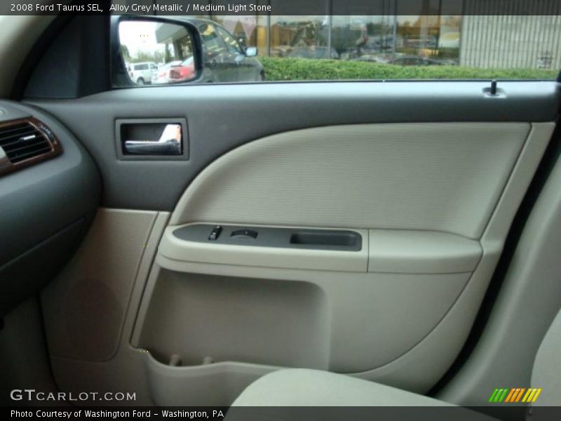 Alloy Grey Metallic / Medium Light Stone 2008 Ford Taurus SEL
