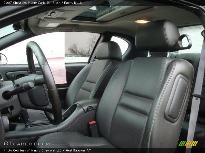 Black / Ebony Black 2007 Chevrolet Monte Carlo SS