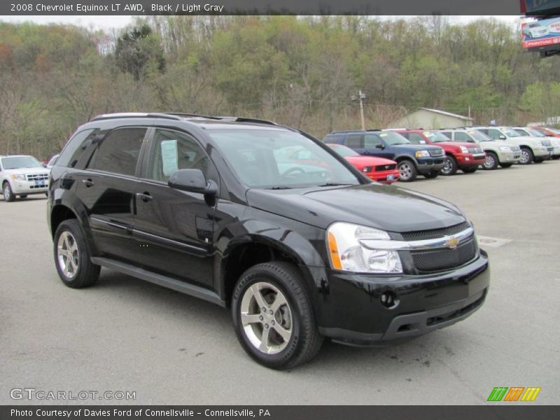 Black / Light Gray 2008 Chevrolet Equinox LT AWD