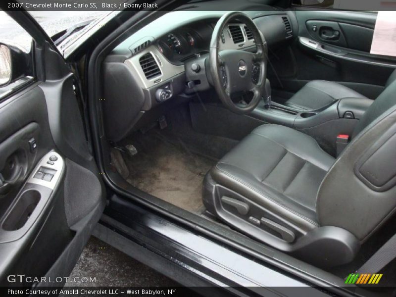 Black / Ebony Black 2007 Chevrolet Monte Carlo SS