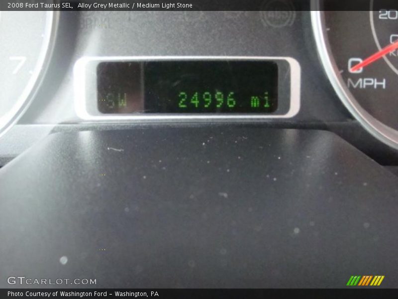 Alloy Grey Metallic / Medium Light Stone 2008 Ford Taurus SEL