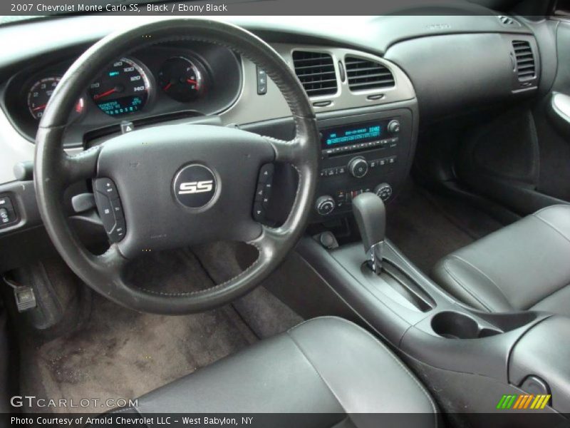 Black / Ebony Black 2007 Chevrolet Monte Carlo SS