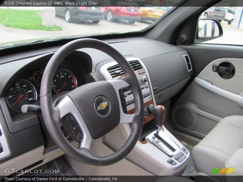 Black / Light Gray 2008 Chevrolet Equinox LT AWD