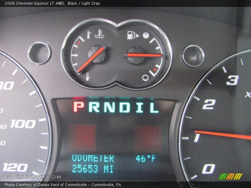 Black / Light Gray 2008 Chevrolet Equinox LT AWD