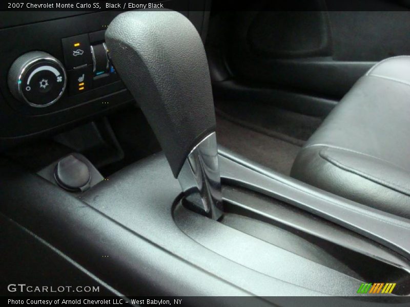 Black / Ebony Black 2007 Chevrolet Monte Carlo SS