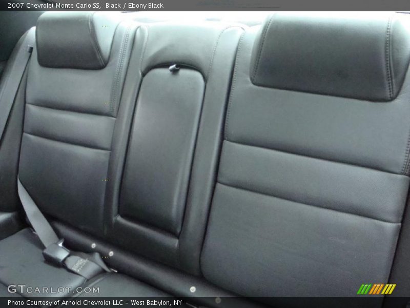 Black / Ebony Black 2007 Chevrolet Monte Carlo SS