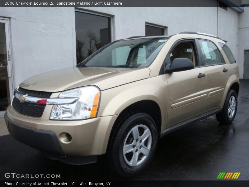 Sandstone Metallic / Light Cashmere 2006 Chevrolet Equinox LS