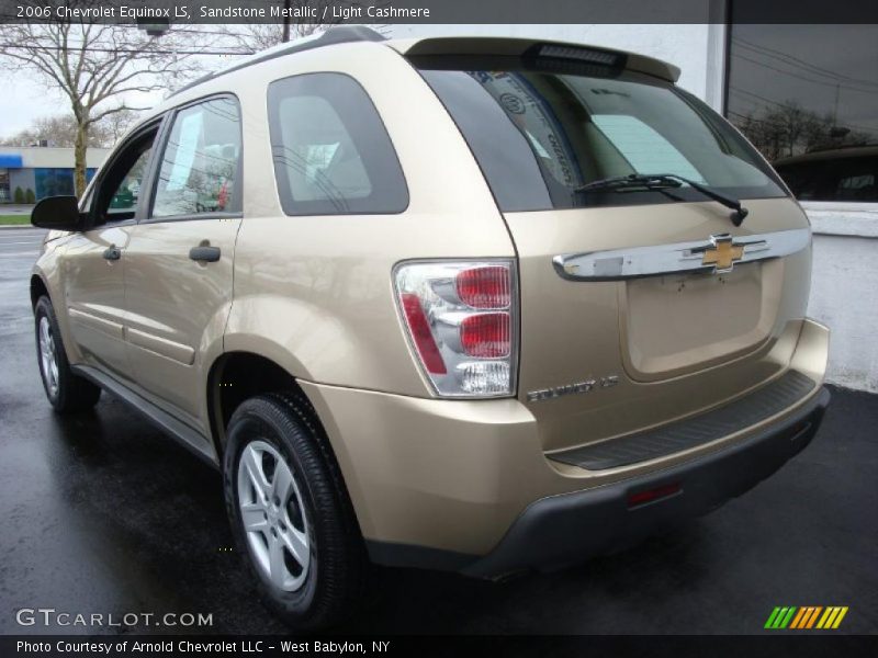 Sandstone Metallic / Light Cashmere 2006 Chevrolet Equinox LS