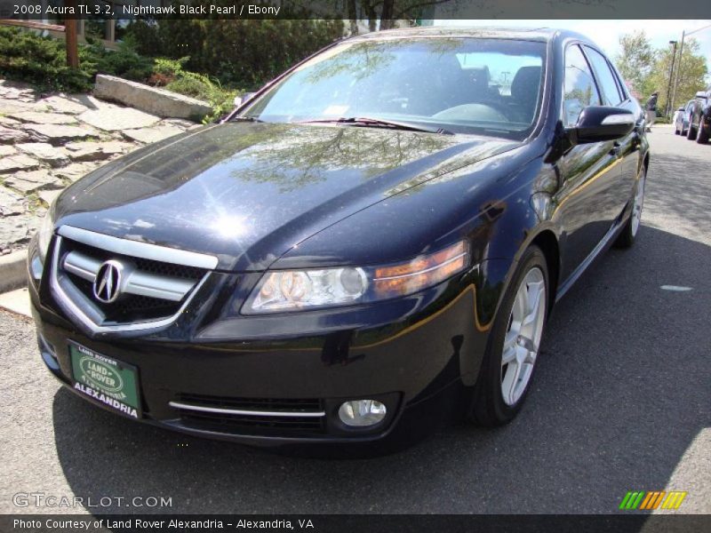 Nighthawk Black Pearl / Ebony 2008 Acura TL 3.2