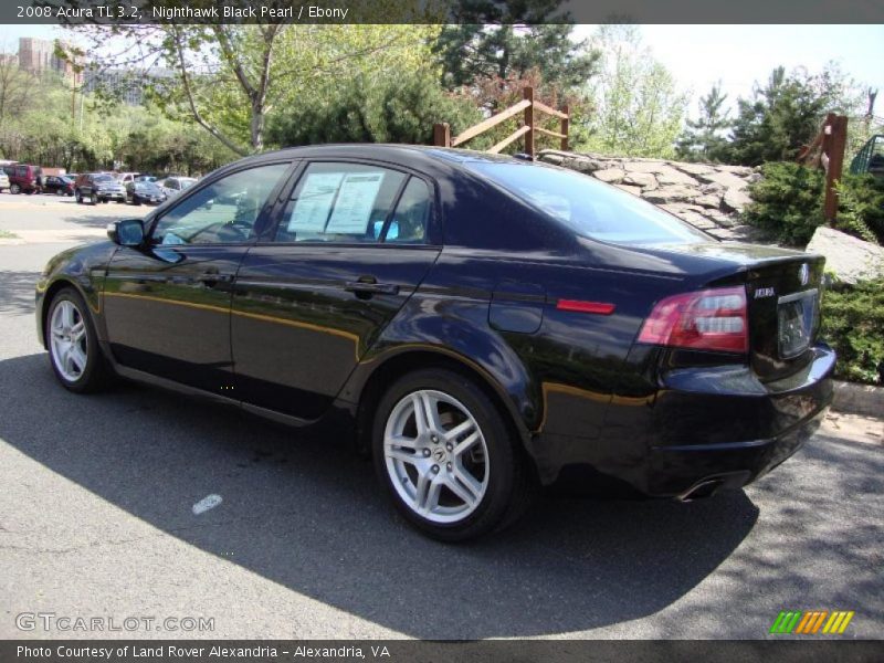 Nighthawk Black Pearl / Ebony 2008 Acura TL 3.2