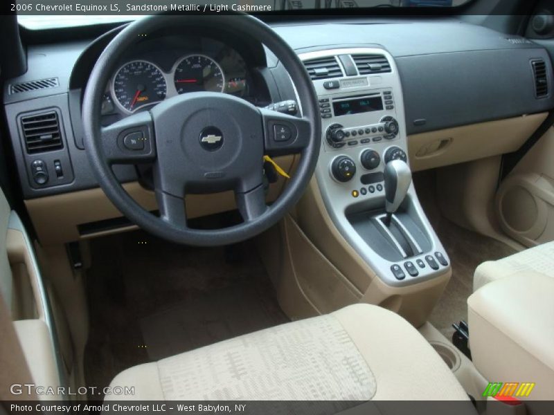 Sandstone Metallic / Light Cashmere 2006 Chevrolet Equinox LS