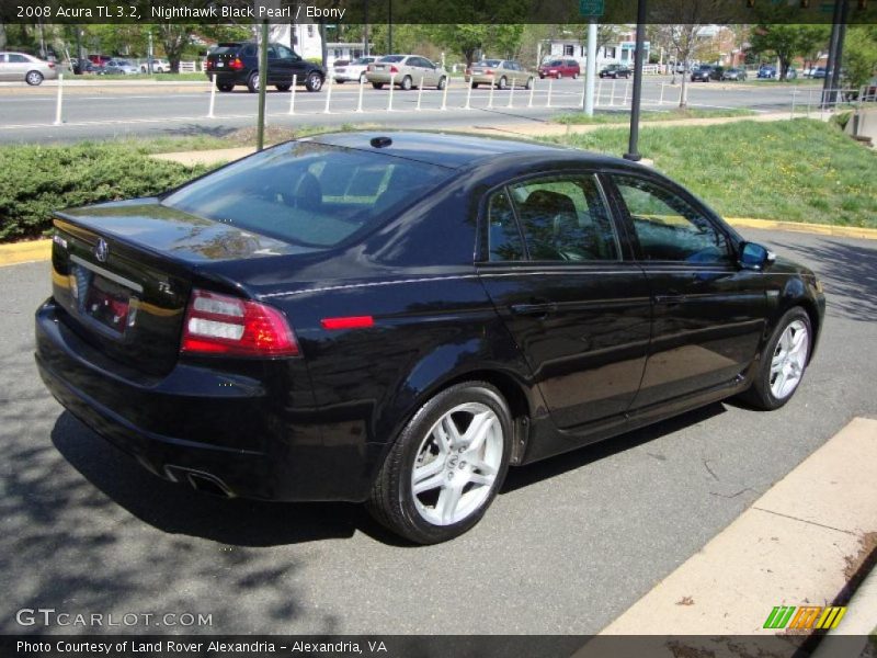 Nighthawk Black Pearl / Ebony 2008 Acura TL 3.2