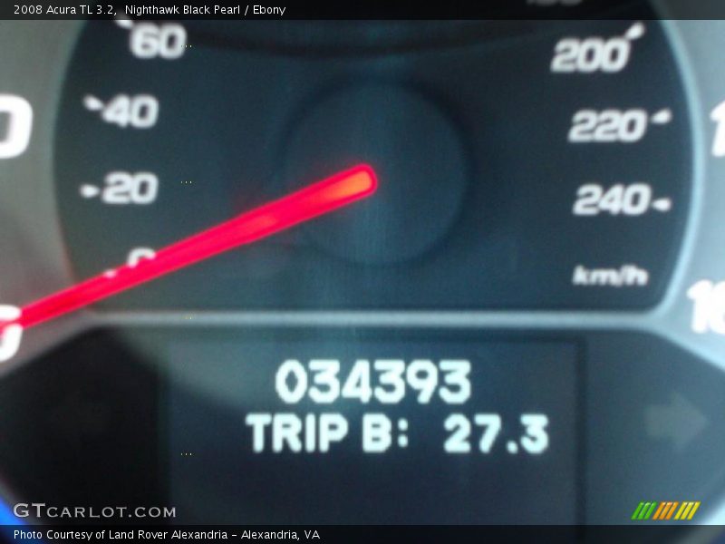 Nighthawk Black Pearl / Ebony 2008 Acura TL 3.2