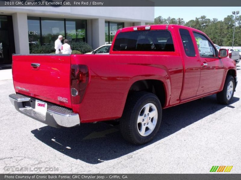 Fire Red / Ebony 2010 GMC Canyon SLE Extended Cab