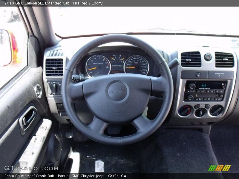 Fire Red / Ebony 2010 GMC Canyon SLE Extended Cab