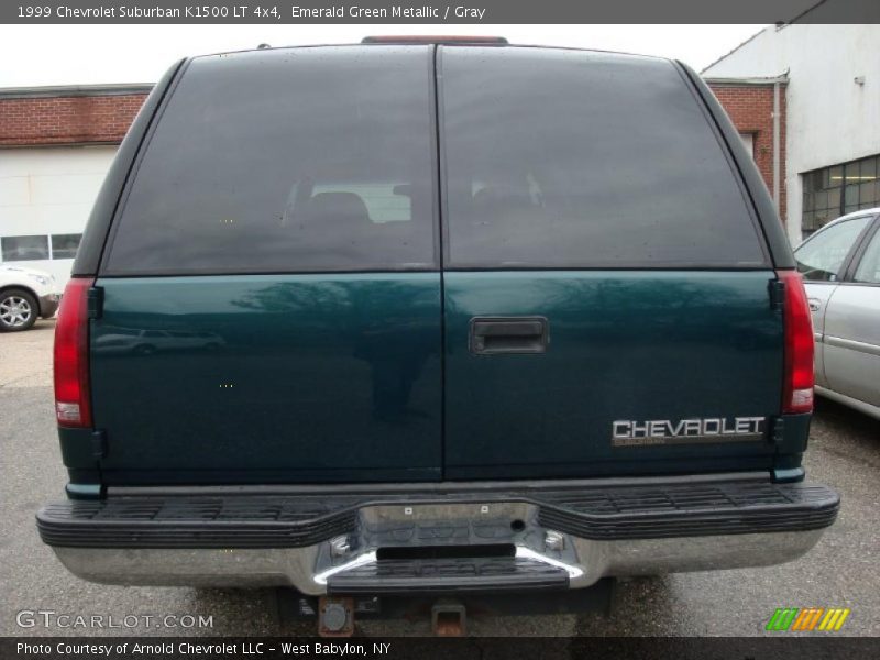 Emerald Green Metallic / Gray 1999 Chevrolet Suburban K1500 LT 4x4