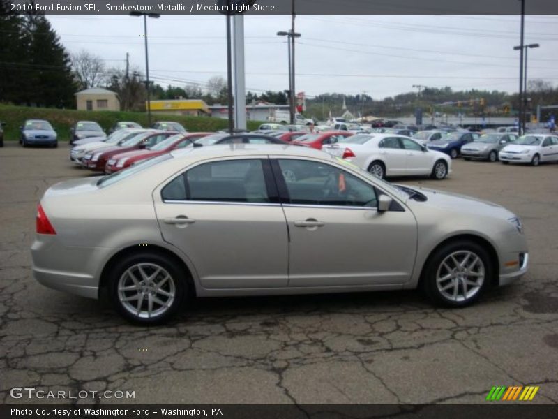 Smokestone Metallic / Medium Light Stone 2010 Ford Fusion SEL