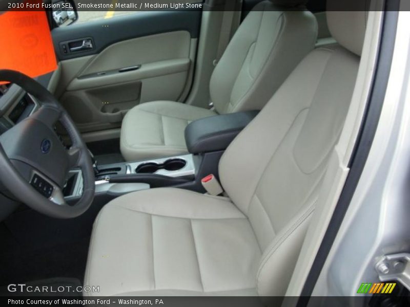 Smokestone Metallic / Medium Light Stone 2010 Ford Fusion SEL