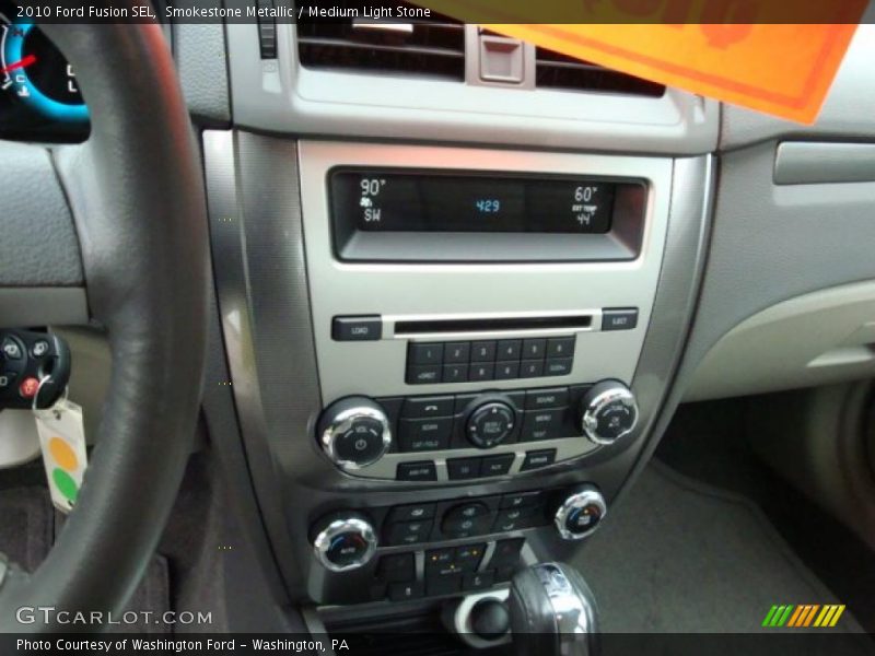 Smokestone Metallic / Medium Light Stone 2010 Ford Fusion SEL