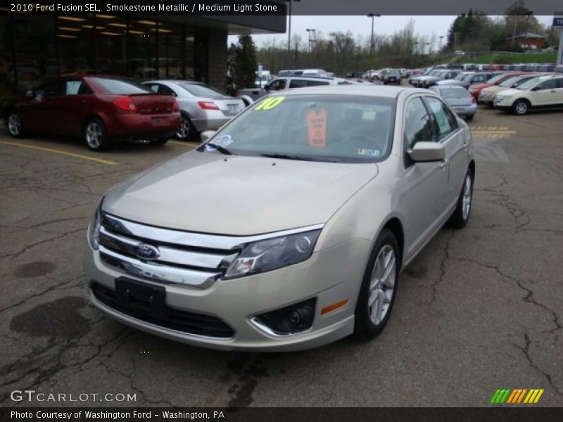 Smokestone Metallic / Medium Light Stone 2010 Ford Fusion SEL