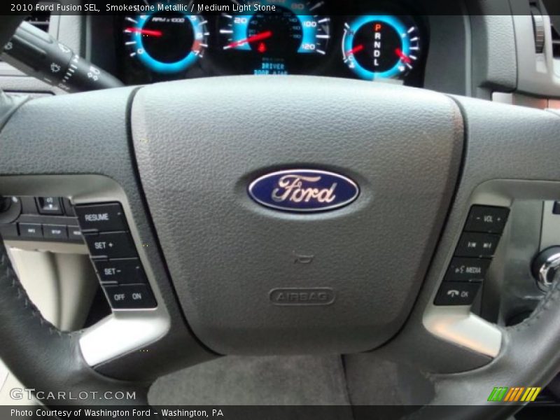 Smokestone Metallic / Medium Light Stone 2010 Ford Fusion SEL