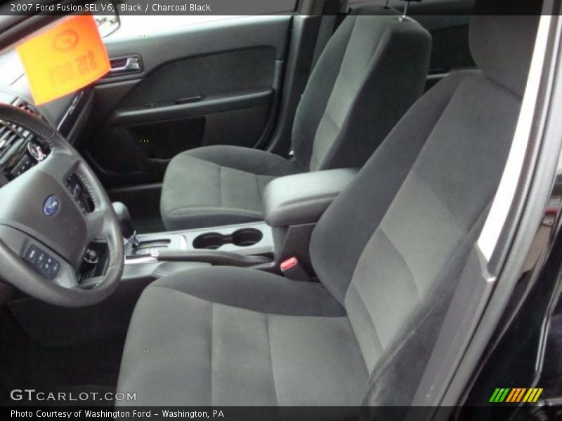 Black / Charcoal Black 2007 Ford Fusion SEL V6