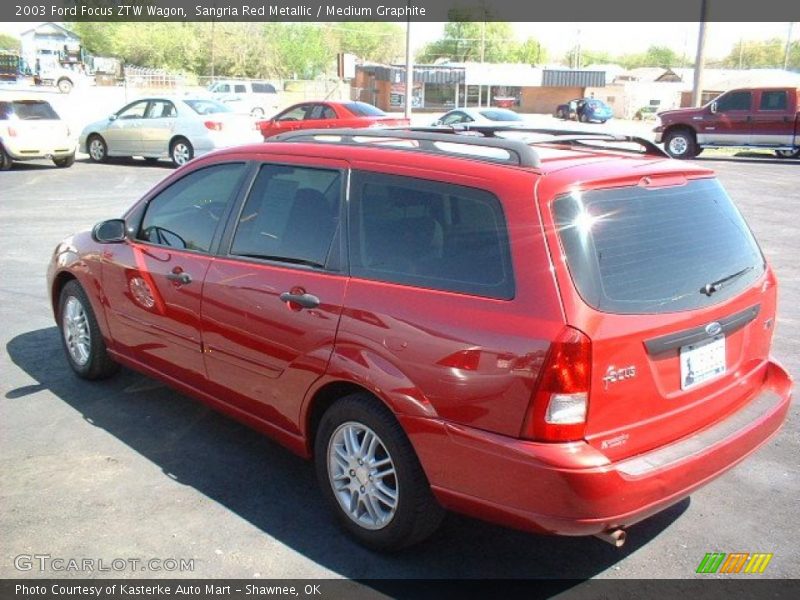 Sangria Red Metallic / Medium Graphite 2003 Ford Focus ZTW Wagon