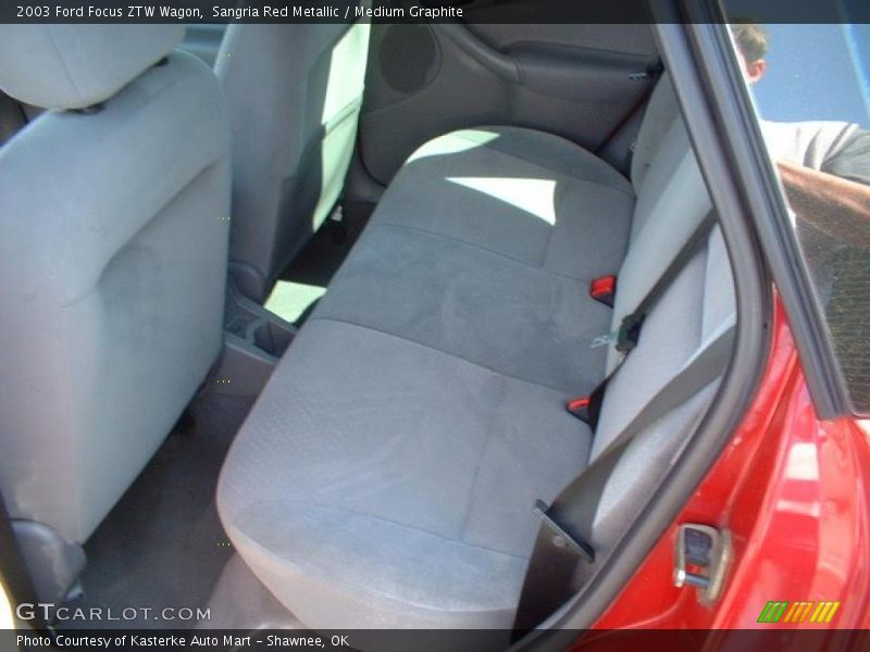 Sangria Red Metallic / Medium Graphite 2003 Ford Focus ZTW Wagon