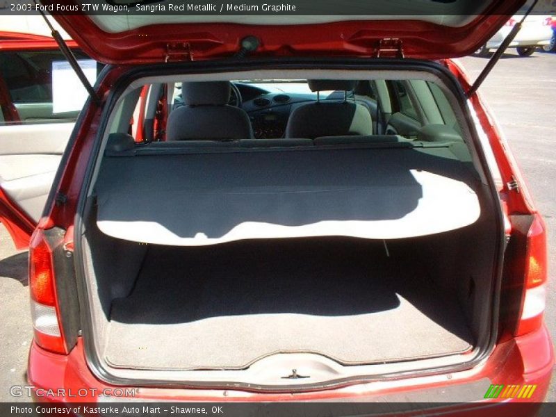 Sangria Red Metallic / Medium Graphite 2003 Ford Focus ZTW Wagon