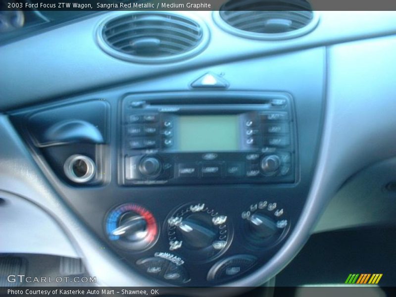 Sangria Red Metallic / Medium Graphite 2003 Ford Focus ZTW Wagon