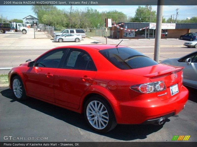 Volcanic Red / Black 2006 Mazda MAZDA6 MAZDASPEED6 Sport