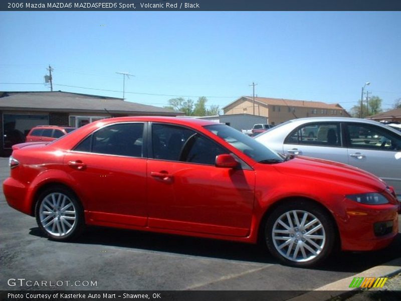 Volcanic Red / Black 2006 Mazda MAZDA6 MAZDASPEED6 Sport