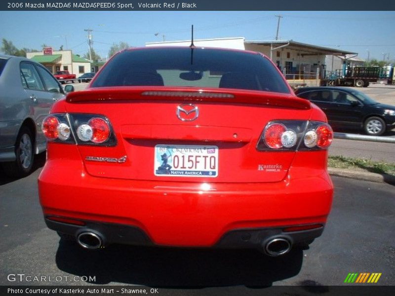 Volcanic Red / Black 2006 Mazda MAZDA6 MAZDASPEED6 Sport