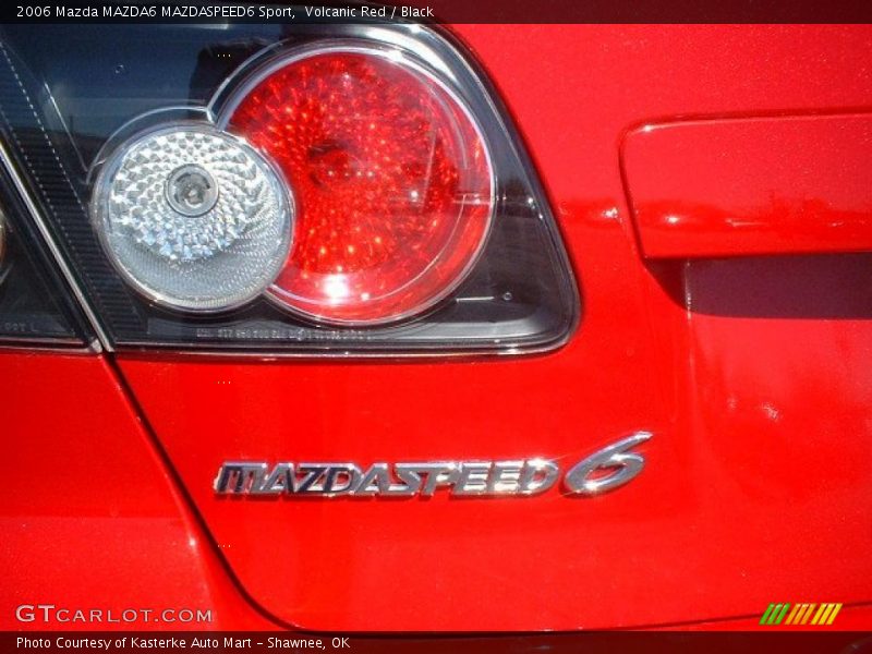 Volcanic Red / Black 2006 Mazda MAZDA6 MAZDASPEED6 Sport