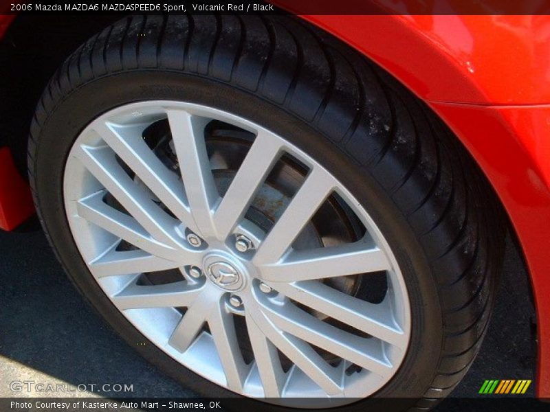 Volcanic Red / Black 2006 Mazda MAZDA6 MAZDASPEED6 Sport
